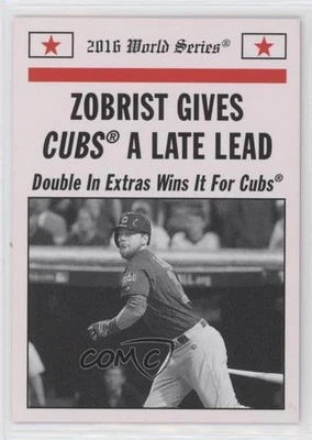 2016 Topps Throwback Thursday #TBT Online Exclusive /684 Ben Zobrist #135 - Image 1 of 2