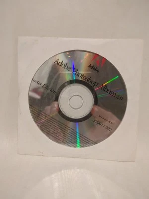 NIB Adobe Photoshop Album 2.0 Starter Edition Installation Disc 379011-002 - Image 1 of 2