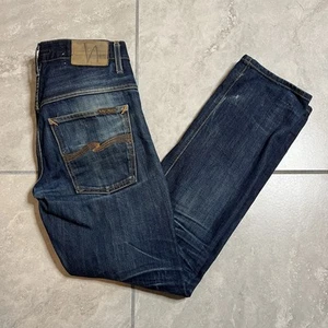 Nudie Jeans Co. Ribete seco orgánico fino Finn - para hombre 31x34 - Imagen 1 de 11