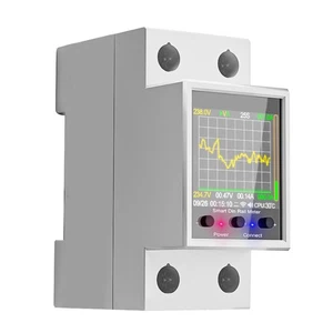 GR2P 100A  Electricity Meter Tuya WiFi Din Rail  Energy Meter Digital6787 - Bild 1 von 6