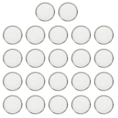 Metal Book Binding Discs 22Pcs 32mm Round Discbound Expansion, Silver Foto 1 de 4