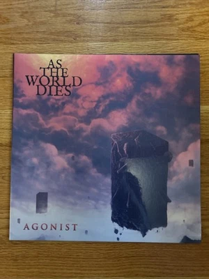 AS THE WORLD DIES - AGONIST - ORANGE SPLATTER LP - 2022 ISSUE - number 133/200 - Image 1 of 4