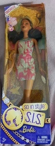 Mattel So In Style 12" Trichelle African American Barbie Doll Roca Wear 2011  - Picture 1 of 6