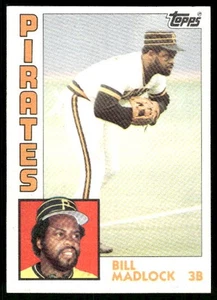 1984 Topps Bill Madlock #250 Pittsburgh Pirates - Picture 1 of 2