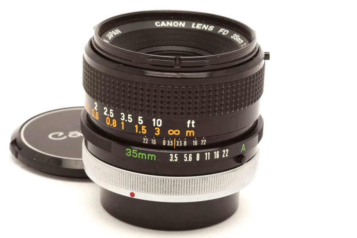 Canon FD f/3.5 35mm Focal Camera Lenses for sale | eBay