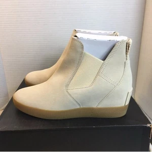 SOREL X CALIA Out 'N About Slip-On Wedge Booties Waterproof Boots Size 6 - Picture 1 of 7