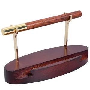 Soporte para bolígrafo organizadores de escritorio y accesorios decoración de escritorio, exquisito bolígrafo de madera H... - Imagen 1 de 7
