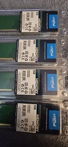 Dell 8GB DDR4-2666 UDIMM X 4 32GB Total  - Picture 1 of 2
