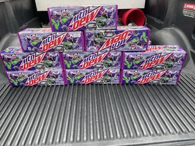 *Rare* Mountain Dew Purple Thunder New Sealed 12 Pack 12oz Cans EXP:09/2025 - Image 1 of 4