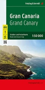 Gran Canaria, road and leisure map 1:50,000, 978-3707921755 NEW Free Delivery - Picture 1 of 1