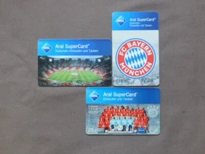 3 Tank / Pay Cards ( to collect ) Duitsland - ARAL / BAYERN MÜNCHEN Football - Imagen 1 de 2