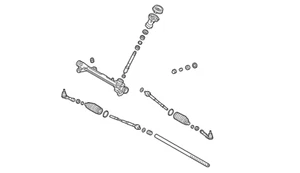 OEM 56500-F2000/F2500 Power Steering Gear Ups# for Hyundai Elantra 2017~2018 - Picture 1 of 2