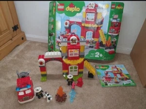 Lego Duplo Fire Station 10903 with box and building instruction 100% Complete - Picture 1 of 1