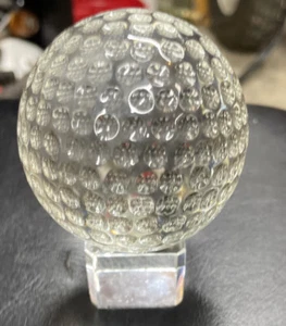 Glass Golf Ball Paperweight (Sparkling) - Picture 1 of 1