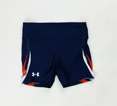 Under Armour Auburn Tigers Compression Short Women's S Navy UJVSC5W - Image 1 of 2