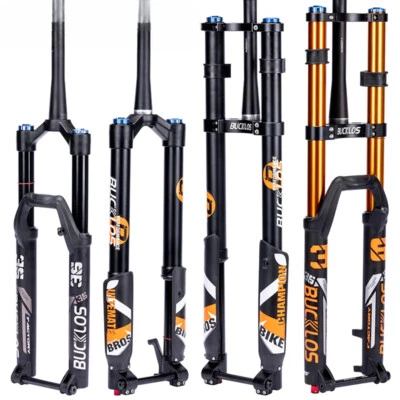 27.5/29er MTB Bike Fork Boost 15*110mm Downhill Bike Front Suspension Air Fork - Image 1 of 4