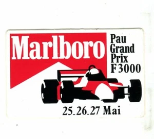 PAU GP F3000 Marlboro pegatina original pegatina adhesiva sin usar - Imagen 1 de 1
