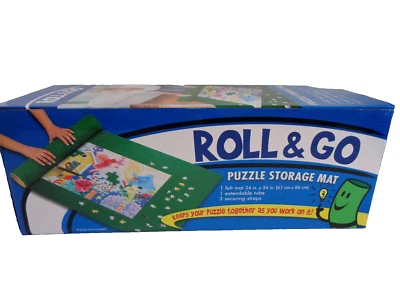Roll & Go головоломки хранения свернутый коврик набор размер 24 «x 34» в оригинальной коробке - Изображение 1 из 4