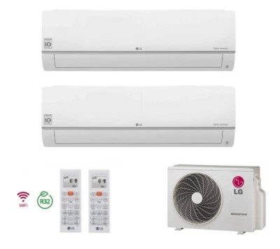 Klimaanlagen Multi Split LG STANDARD PLUS 2x 2,1 kW Aggregat 4,1 kW Klimageräte - Bild 1 von 4