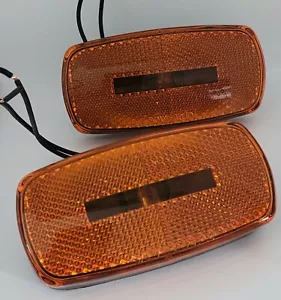 2-Pack Optronics Amber Clearance Marker Lights MC32ABB - Foto 1 di 5
