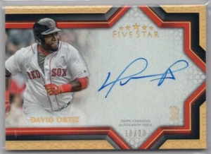 David Ortiz 2023 Topps Five Star Baseball Signatures #10/20 - Picture 1 of 2