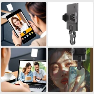 Video Fill Light Rechargeable 3 Light Modes Clip on Light for Phone Portable - Zdjęcie 1 z 8