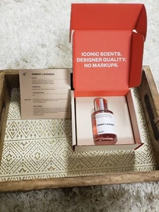 AMBERY LAVENDER Dossier fragrance  mens EDP Eau De Parfum  - Picture 1 of 3