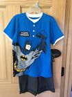 NEW D C Comics Batman Tee Shirt and shorts Set Sz 4T