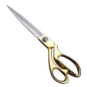 TAILORING SCISSORS 10.5" STAINLESS STEEL DRESSMAKING SHEARS FABRIC CRAFT CUTTING