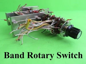 Yaesu FT 101 B E EE EX Band Rotary Swtich Assembly w Knob Ham Radio Parts - Zdjęcie 1 z 8