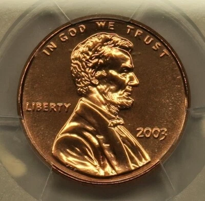 2003 Lincoln Cent PCGS MS68RD Free Shipping - Image 1 of 4