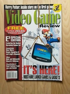 Pojo's Video Game Review 2001 Vintage Magazine Game Boy Advance Nintendo - Picture 1 of 6