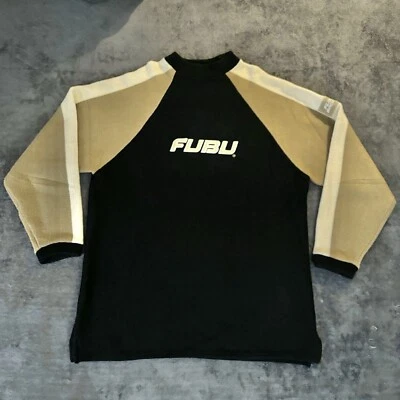 Винтажный Y2K FUBU спортивная одежда кабель вязаный свитер 3XL XXXL Streetwear ретро мужчин - Изображение 1 из 4