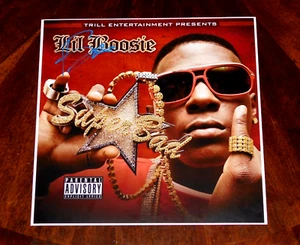 LIL BOOSIE SIGNED SUPERBAD THE RETURN OF BOOSIE BADAZZ 12X12 ALBUM COVER PHOTO!! - Picture 1 of 1
