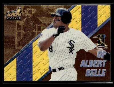 Tarjeta Pacific Aurora #20 1998 Albert Belle Pennant Fever Chicago White Sox Foto 1 de 2