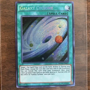 Yugioh Galaxy Cyclone MP16-EN027 Secret Rare Trading Card Single - Picture 1 of 3
