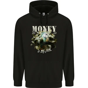 Money is My Jam Cash Hustle Childrens Kids Hoodie - Picture 1 of 3