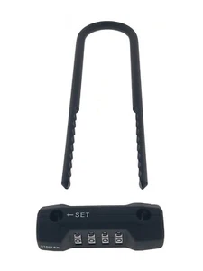 Bügelschloss Fahrradschloss Zahlenschloss Vorhängeschloss Schloss langer Bügel - Bild 1 von 3