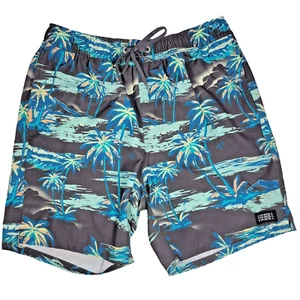 ONeill Swim Trunks Board Beach Surf Shorts Men's Size S Drawstring 26" Palm Tree - Picture 1 of 8