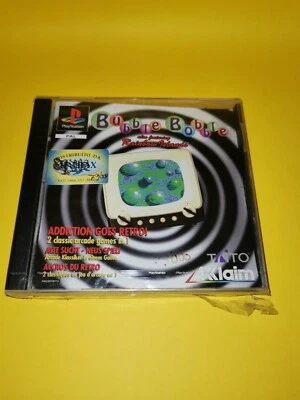 Bubble Bobble Playstation 1 PS1 PAL Multilanguage, New Sealed HALIFAX - Immagine 1 di 4