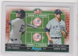AARON JUDGE 2013 Bowman #1 Draft Pick Rookie R/C New York-NM-MT-HR KING-MVP - Picture 1 of 2