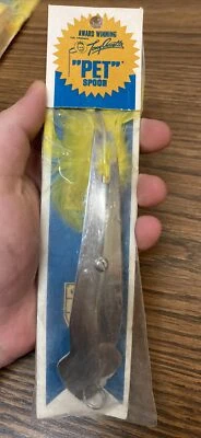 Tony Accetta Pet Spoon Lure #181Y - Image 1 of 4
