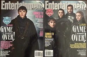 ENTERTAINMENT WEEKLY Magazine Lot (2017) Game of Thrones - Game Over Stark - Imagen 1 de 1