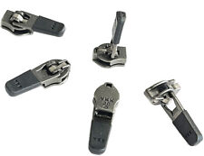 Ykk Zipper Repair Kit Solution Vislon 10 Slider / Pull Type Plastic non  Lock Double Pulls, Black 2 Pulls-top Stoppers -  Israel