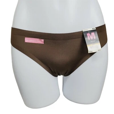 Maidenform The Smooth Thong 棕色 Sm/5 无线 停产 全新带标签 第二层皮肤 — 第 1/4 张图片