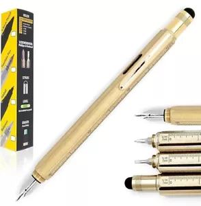 Monteverde Brass Tool Fountain Pen MV35483 - Picture 1 of 6