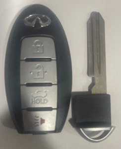 Infiniti Smart Keyfob 4B Trunk New Key Insert OEM KR5S180144203 Cont:44203 - Picture 1 of 2