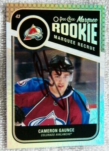 Colorado Avalanche Cameron Gaunce Signed 11/12 O-Pee-Chee Rainbow Rookie Card - Picture 1 of 1