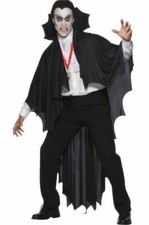 Mantello da pipistrello vampiro adulto 183 cm