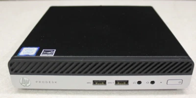 HP Prodesk 400G4 I3-8100 256GB SSD- 8GB DDR4 Win10Pro - Image 1 of 4